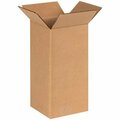Bsc Preferred 6 x 6 x 12'' Tall Corrugated Boxes, 25PK S-4343